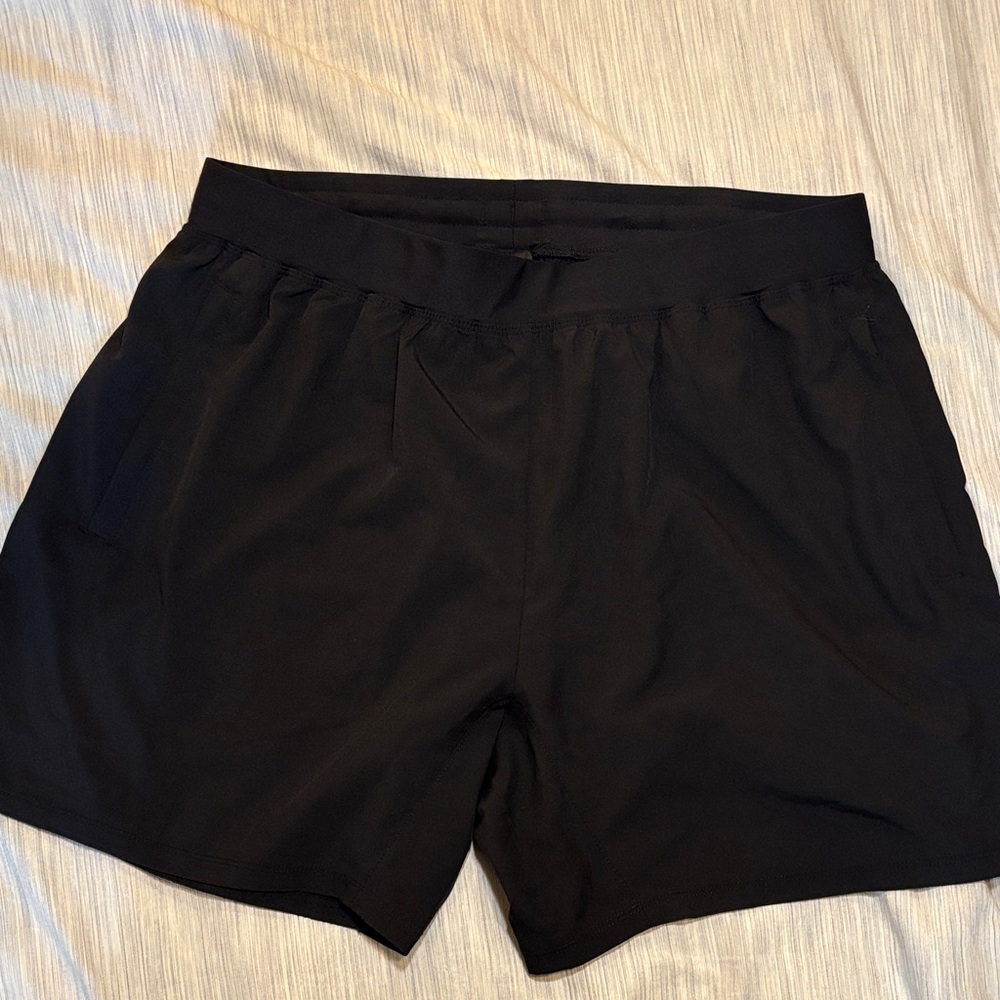 Men's 5in LSKD Black Shorts | L